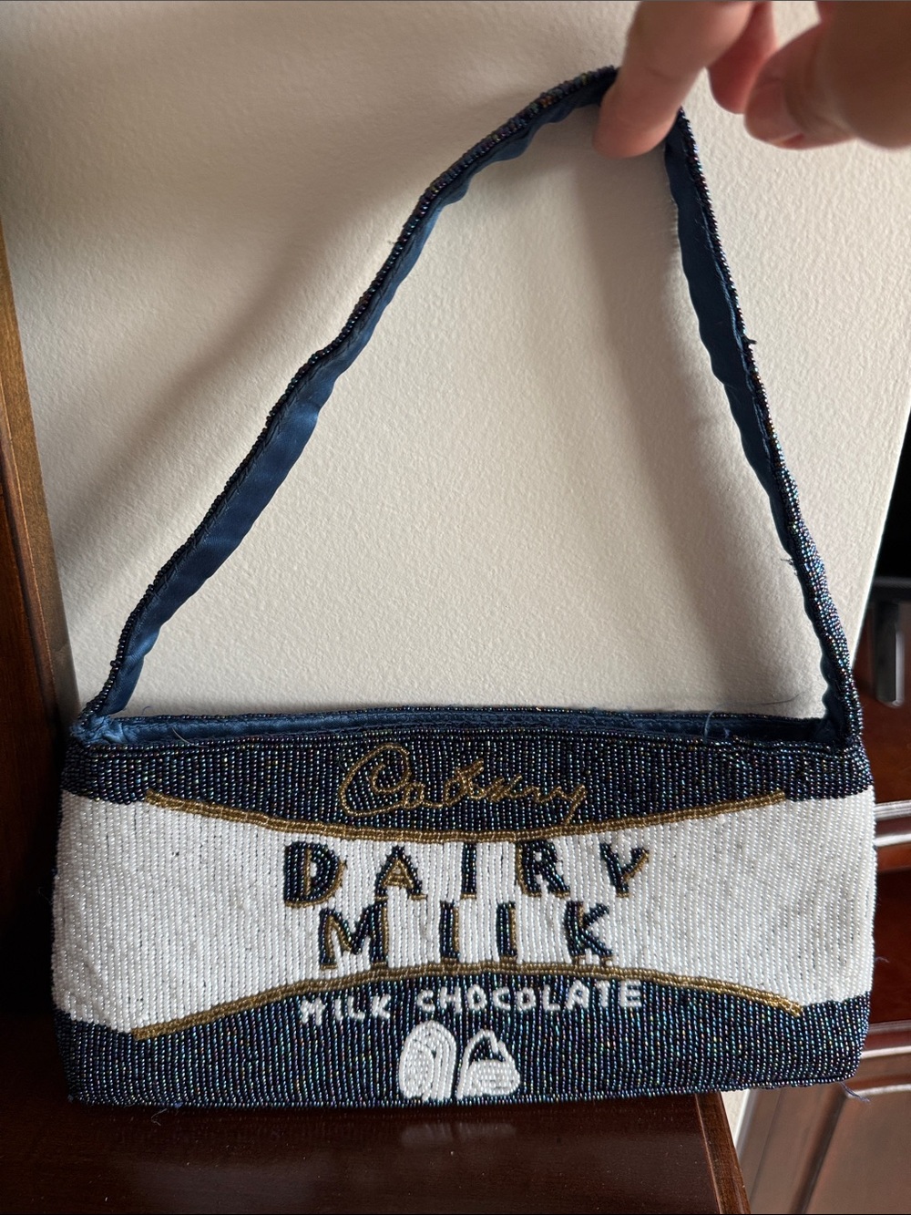 Beaded handbag